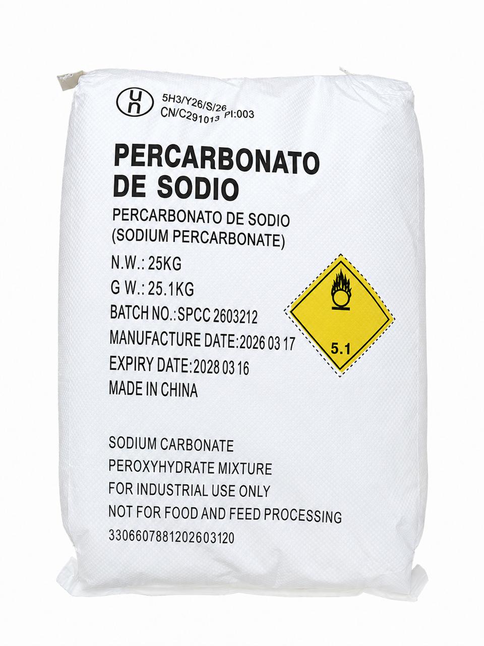 Percarbonato de sodio 25 KG — Preventa