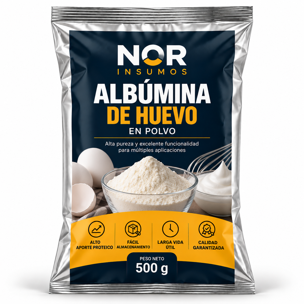 Albúmina de huevo Caja 4KG