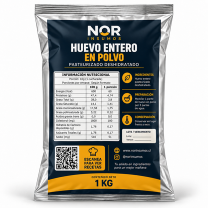 Huevo en polvo